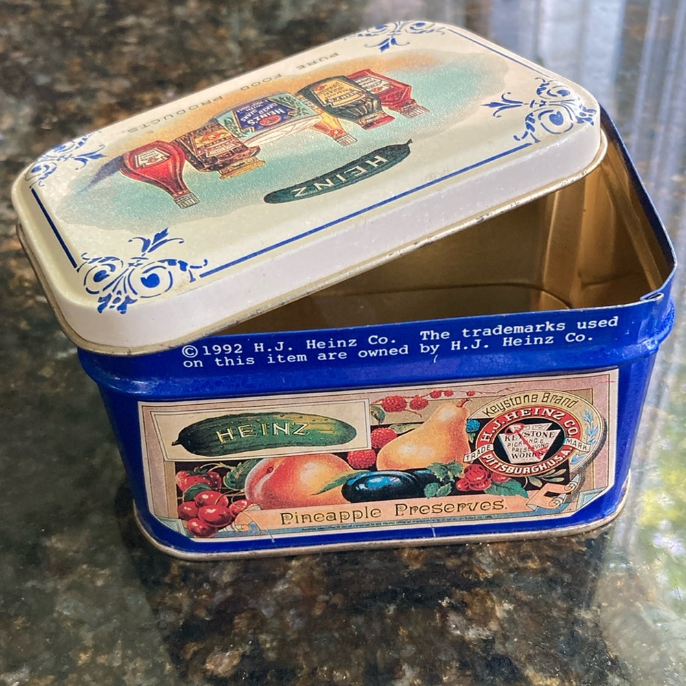Heinz Vintage Tin Box - 1992 - Collectible